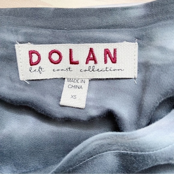 Anthropologie Dolan Trina Tie-Dye Midi Dress in Gray and Cream, Size XS - Picture 4 of 11